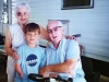 Sergei visiting his grandparents in Arizona